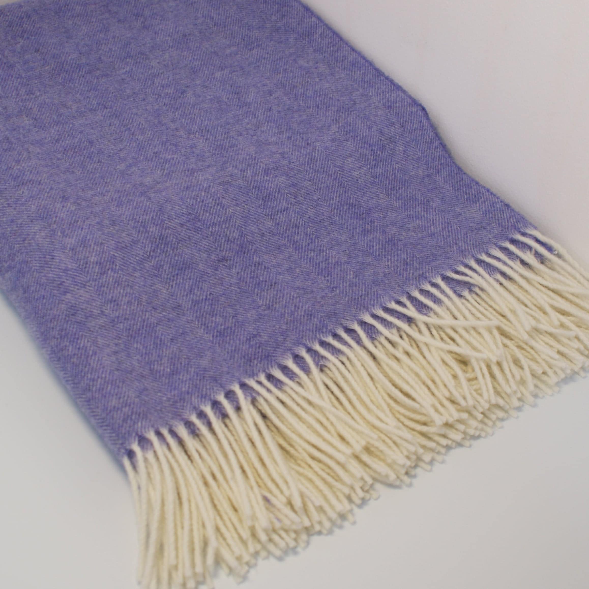 Travel Rug, Herringbone, Purple